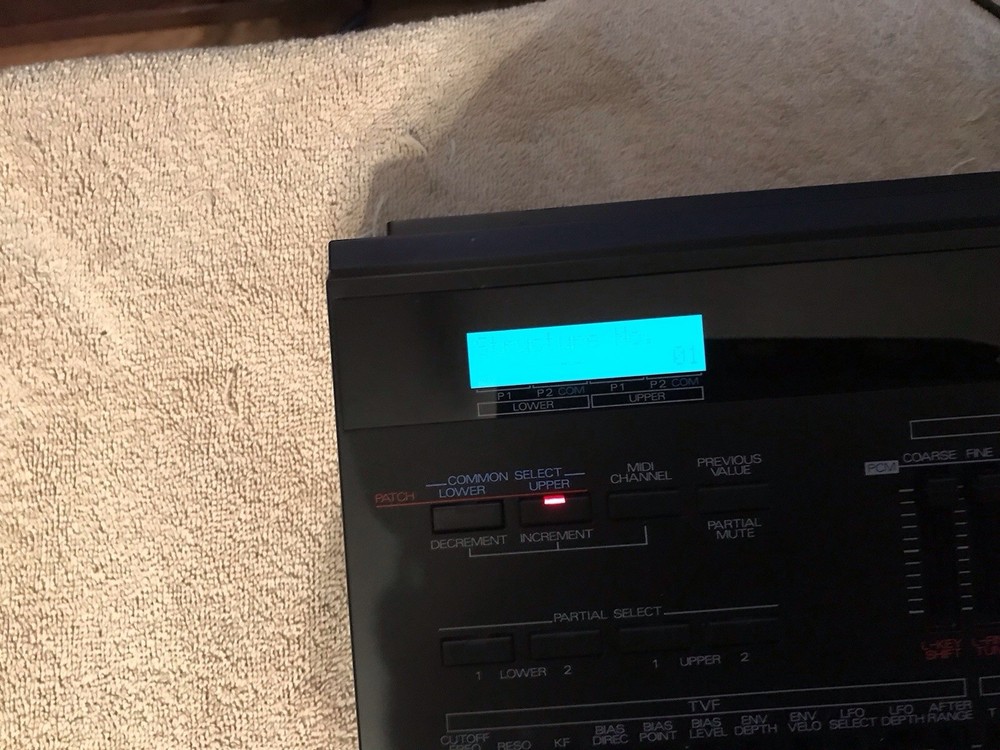 Roland PG-1000 Linear Synthesizer Programmer With Power Supply