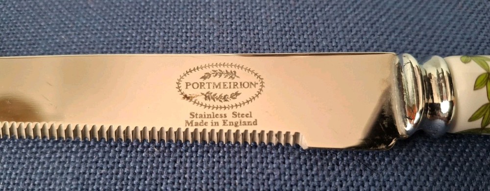 Portmeirion Cheese Server~Stainless - England