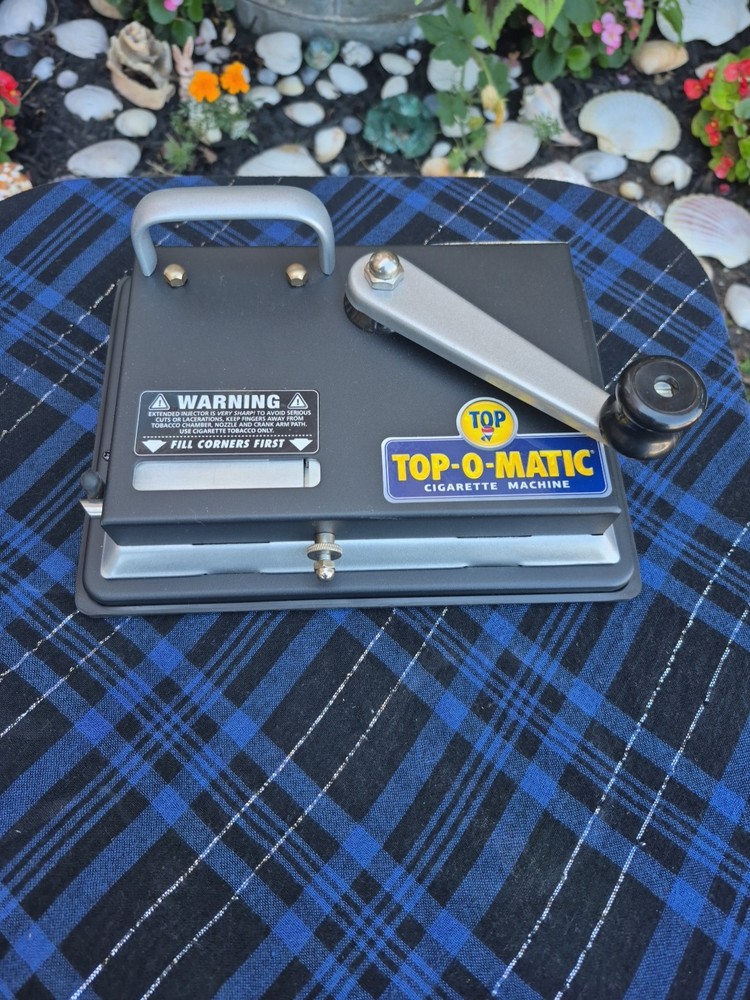 Top-O-Matic Collectible Cigarette Making Machine Cigarette Roller ￼