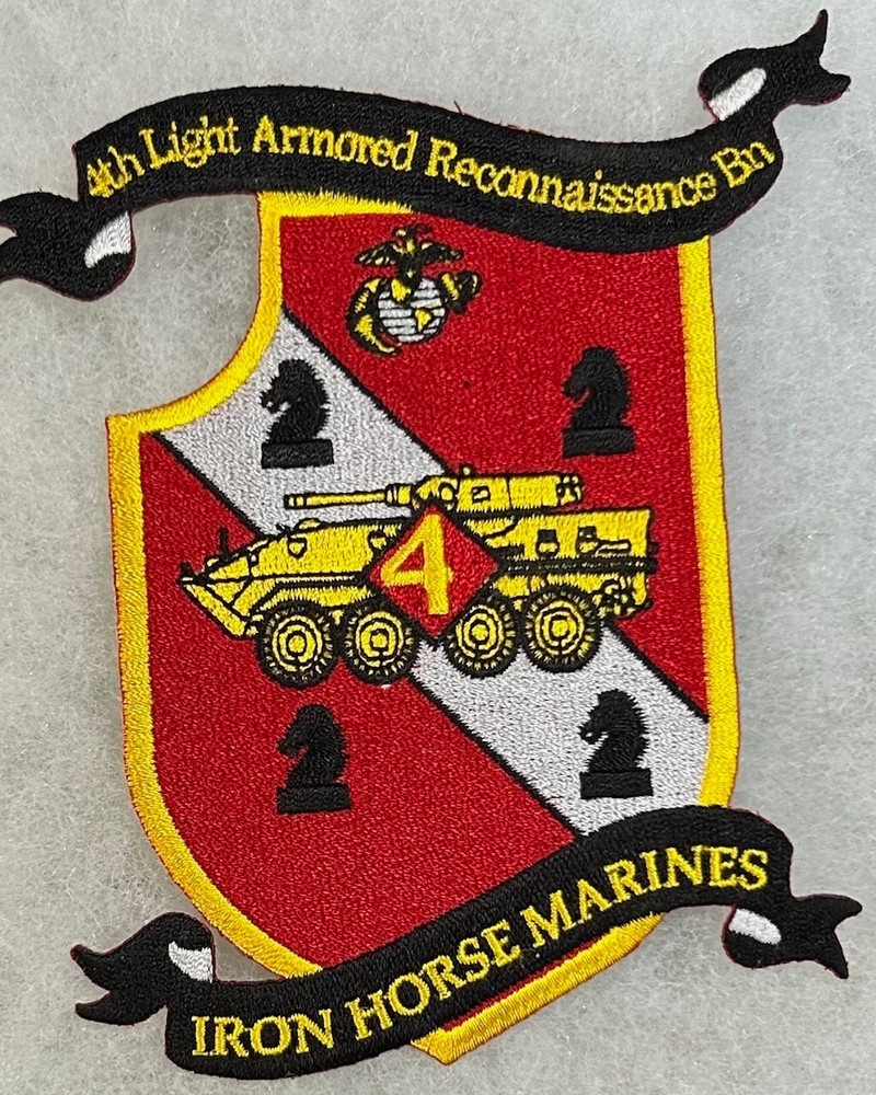 USMC 4th Light Armored Recon Battalion Patch