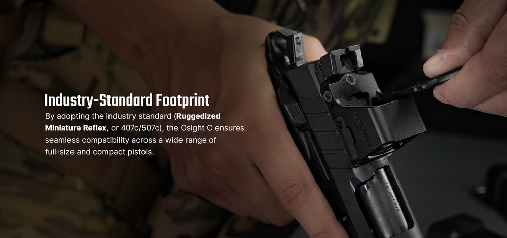 Olight Osight C 3 MOA Dot Sight with 32 MOA Circle