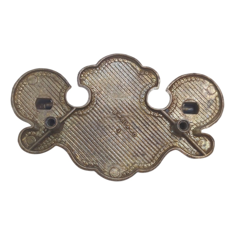 Vintage Brass Chippendale Batwing Drawer Pull Handles 2 1/2” B-604-0