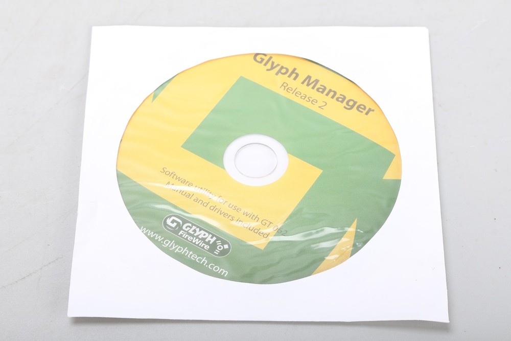 Glyph GT062 StudioRAID Desktop Drive With Software Disk and Carrying Case