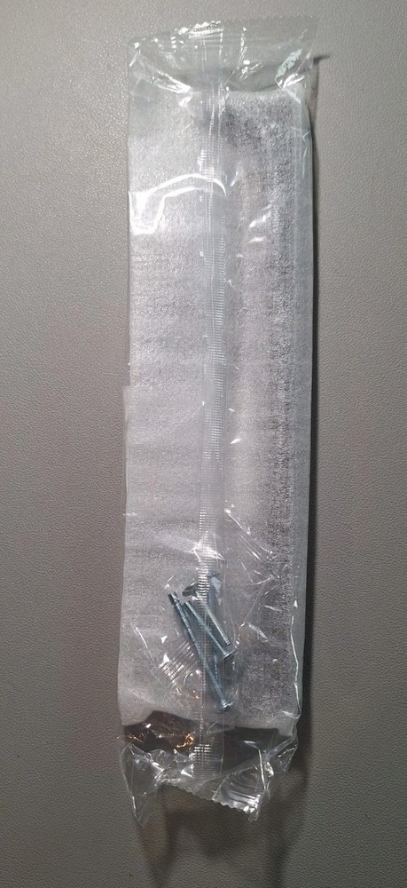 New Sealed - Top Knobs TK1016BLK Flat Black Riverside Pull 8 13/16"