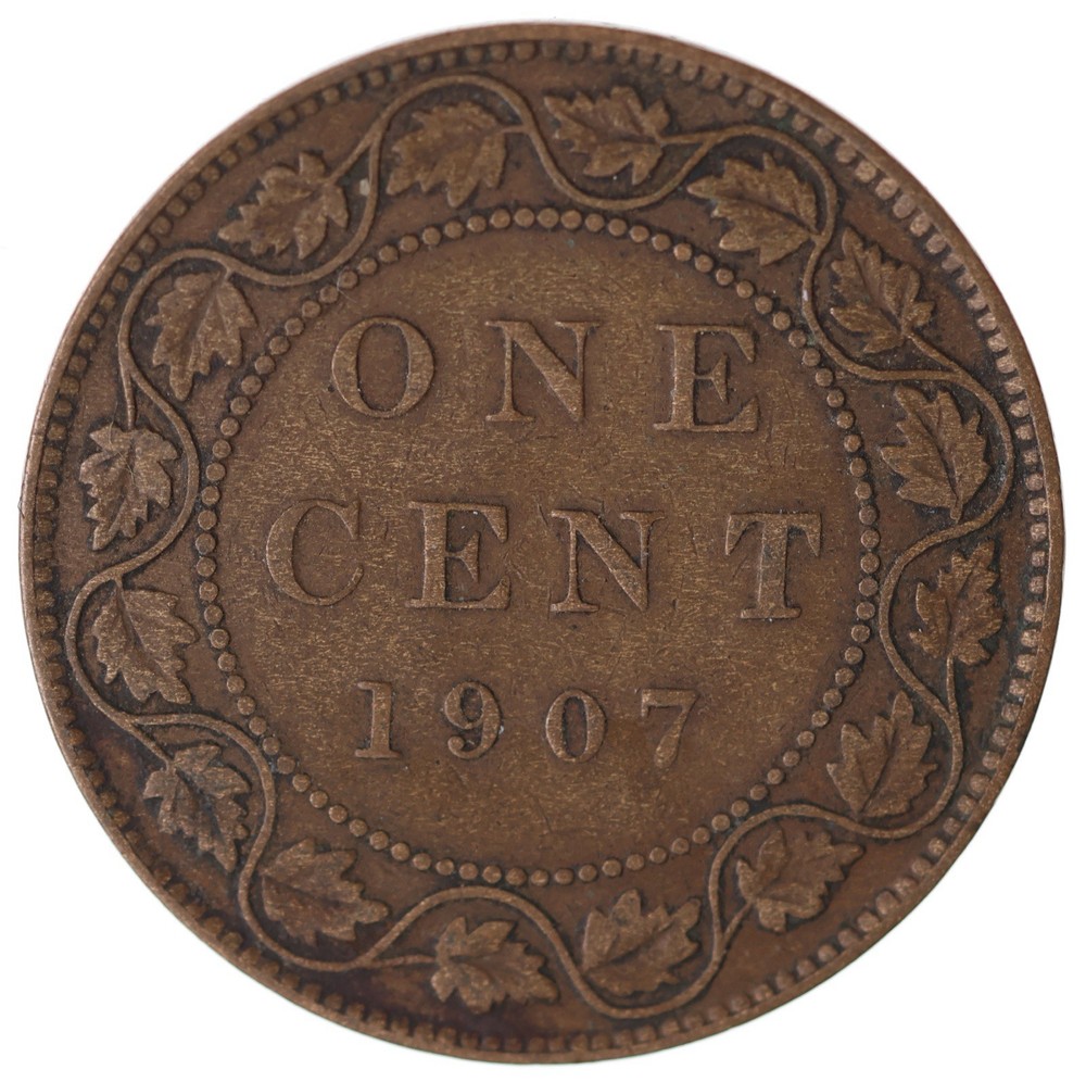 1907 Canada 1 Cent - Fine - Lot#13740