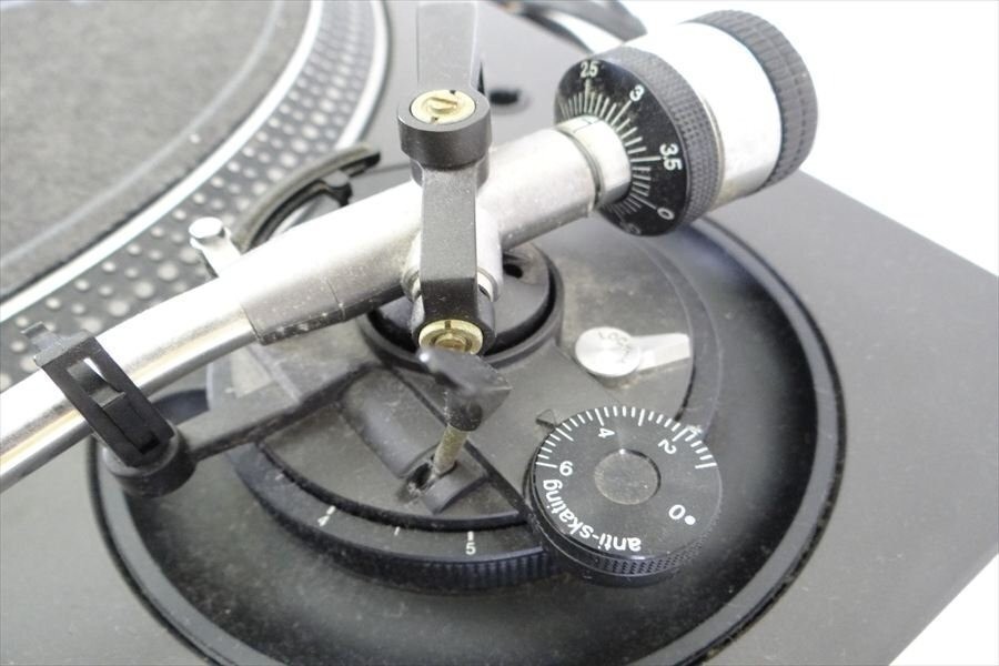 Technics SL-1200MK5 Black DJ Turntable record player tested