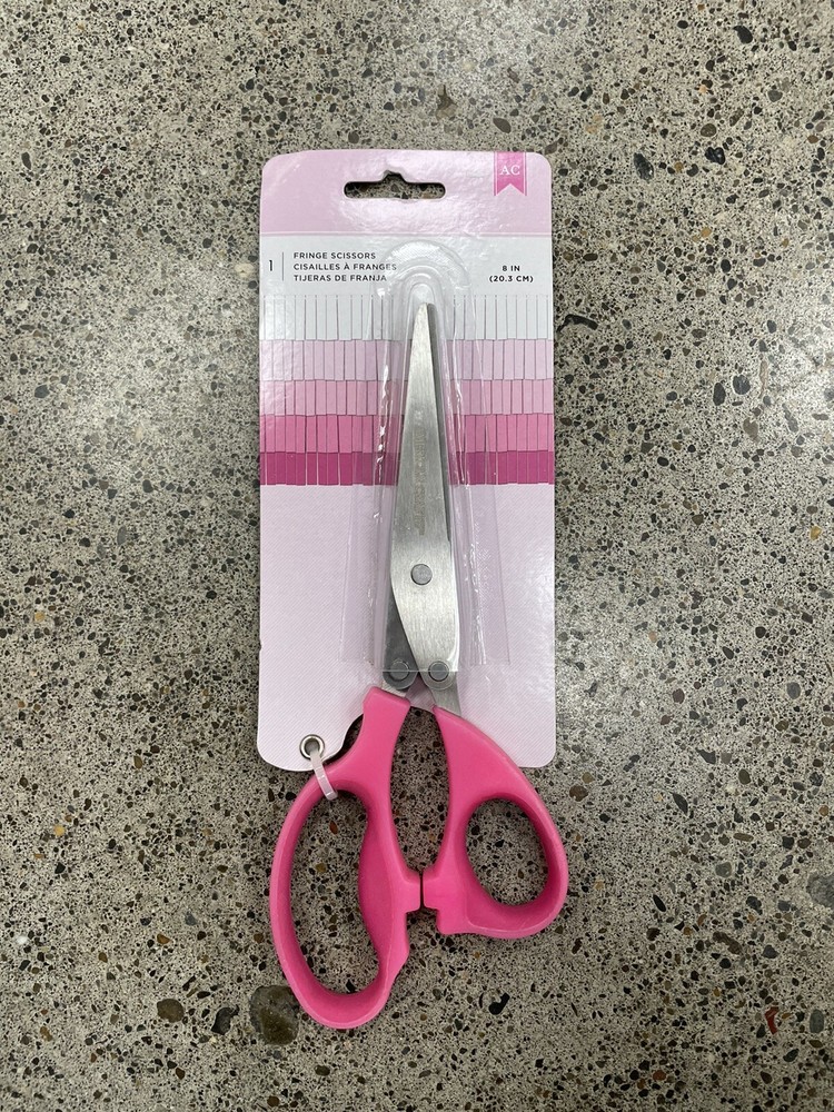 fringe craft sissors Pink