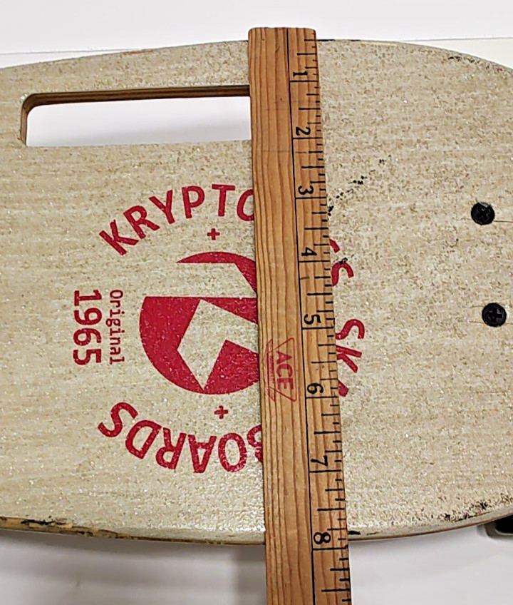1999 KRYPTONICS 19" Stubby Cruiser Skateboard Board w/ Handle