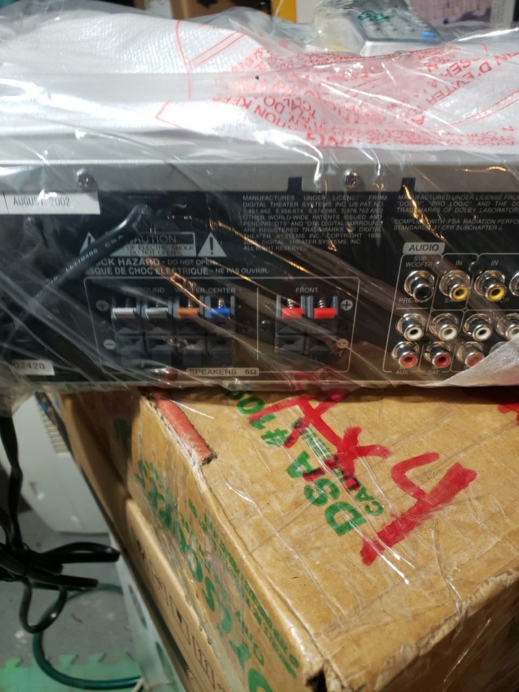 RCA 3 DVD Changer/Receiver HTS-3000 Bundle
