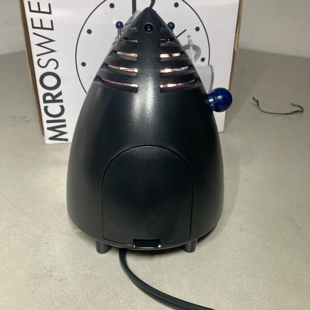 Vintage Time beam Microsweep World 1st Sweep Second Projecting Clock - WORKS