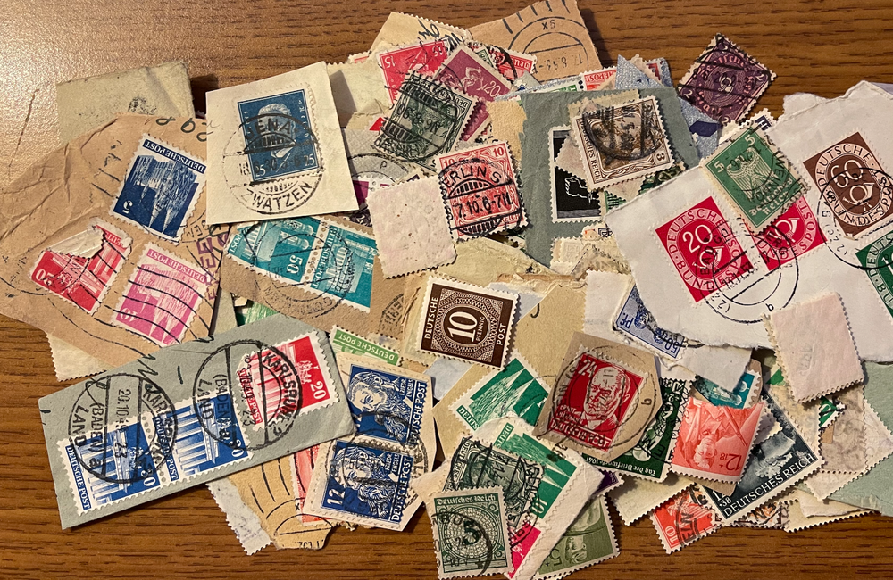 SELECTION GERMAN STAMPS DEUTSCHES REICH c1940's