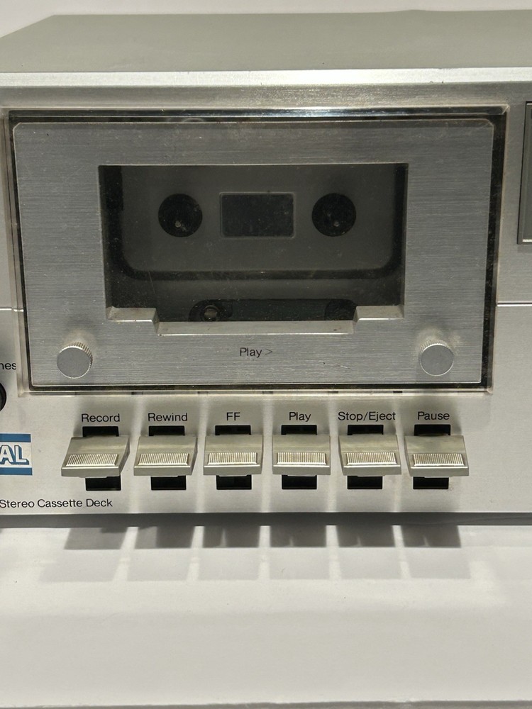 Vintage MCS Modular Component Systems 3530 Stereo Cassette Deck Working