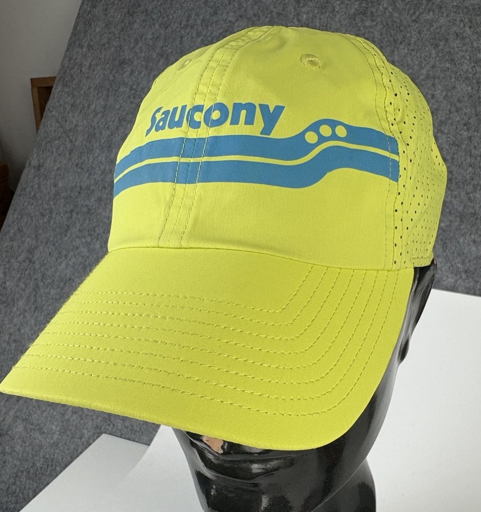 Nwot Saucony Doubleback Running Hat Vented Evening & Primrose