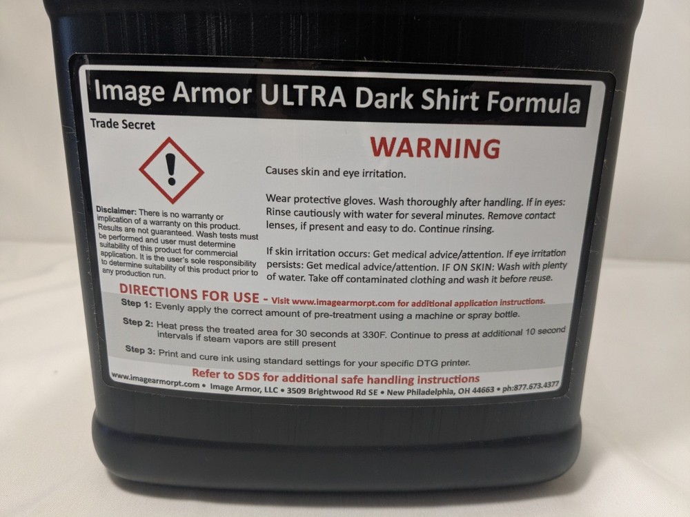 Image Armor Ultra Pretreatment 1 Gallon