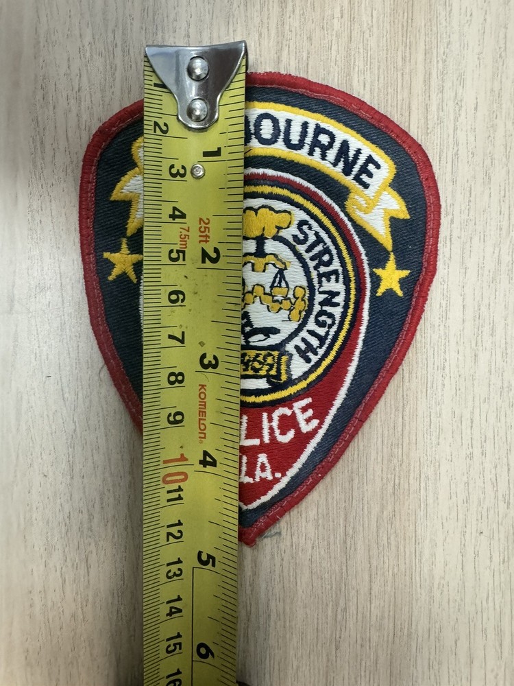 Melbourne Fla Police Shoulder Sew On Patch