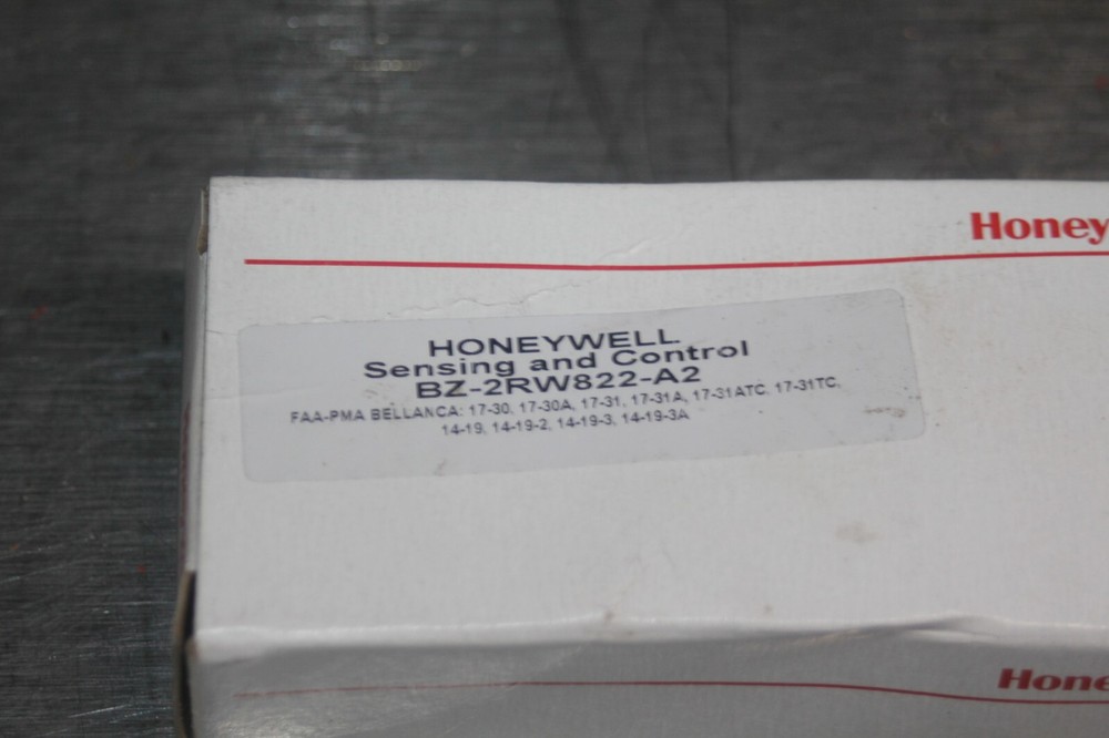 New Flyer Microswitch BZ-2RW822-A2