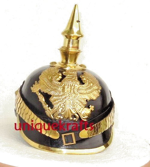 German pickelhaube Leather Helmet WW1