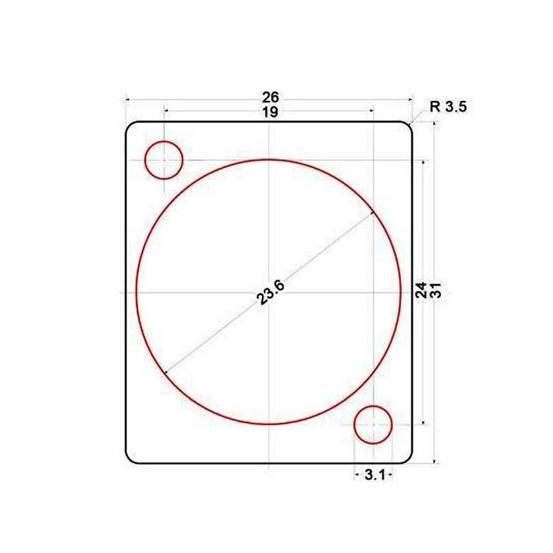 Ethernet Network Feedthrough Female Pass Through Panel Mount Breakout CAT6