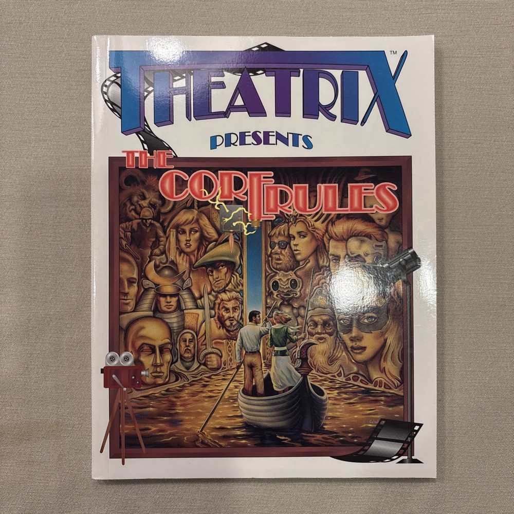 Theatrix Core Rules - Diceless Storytelling Game - Backstage Press