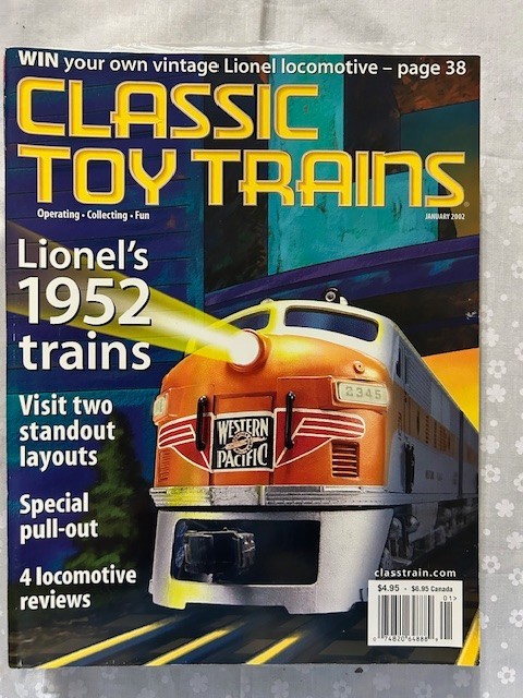 Classic Toy Trains Magazine 2002