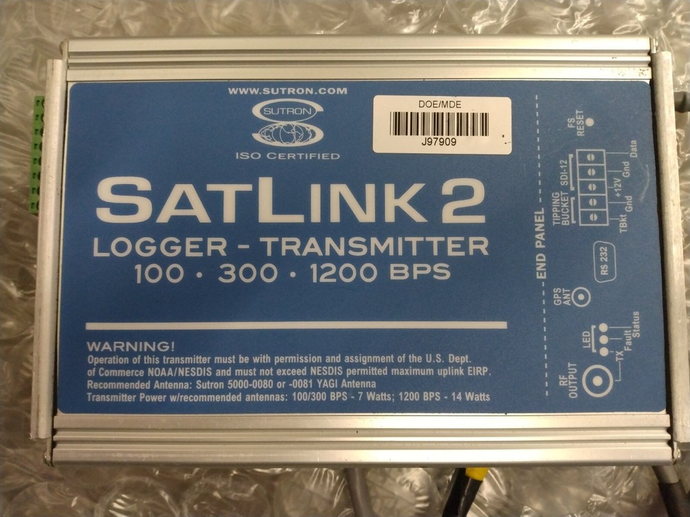 Sutron Corp. Datalogger Model: SL2-G312-1B