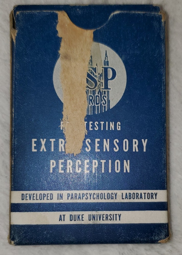 1937 ESP Cards Extra Sensory Perception Testing Duke Univ. Parapsychology