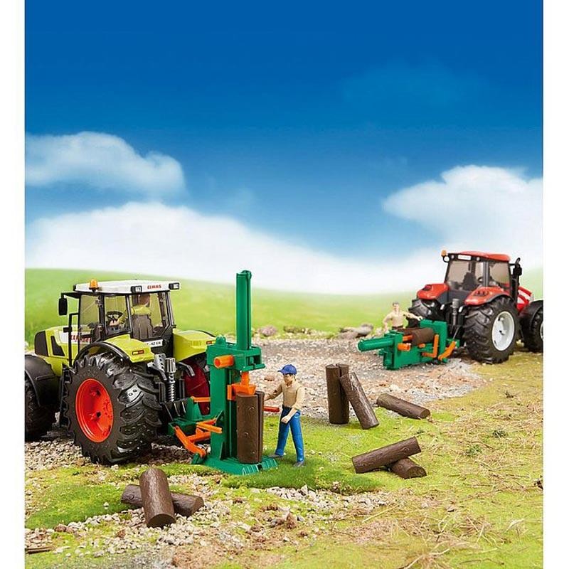 Bruder Bworld Logging Set with Man 62650