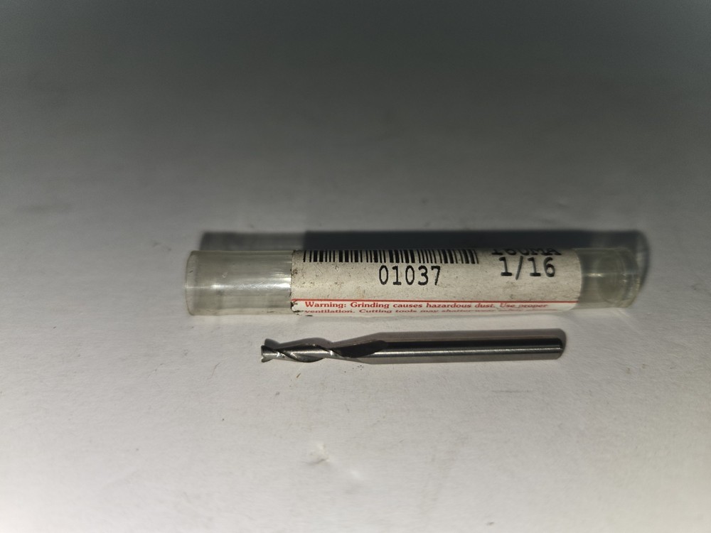 Milling Cutter,end Mills Asorted Sizes, Not All Bits Match There Case.13 Bits