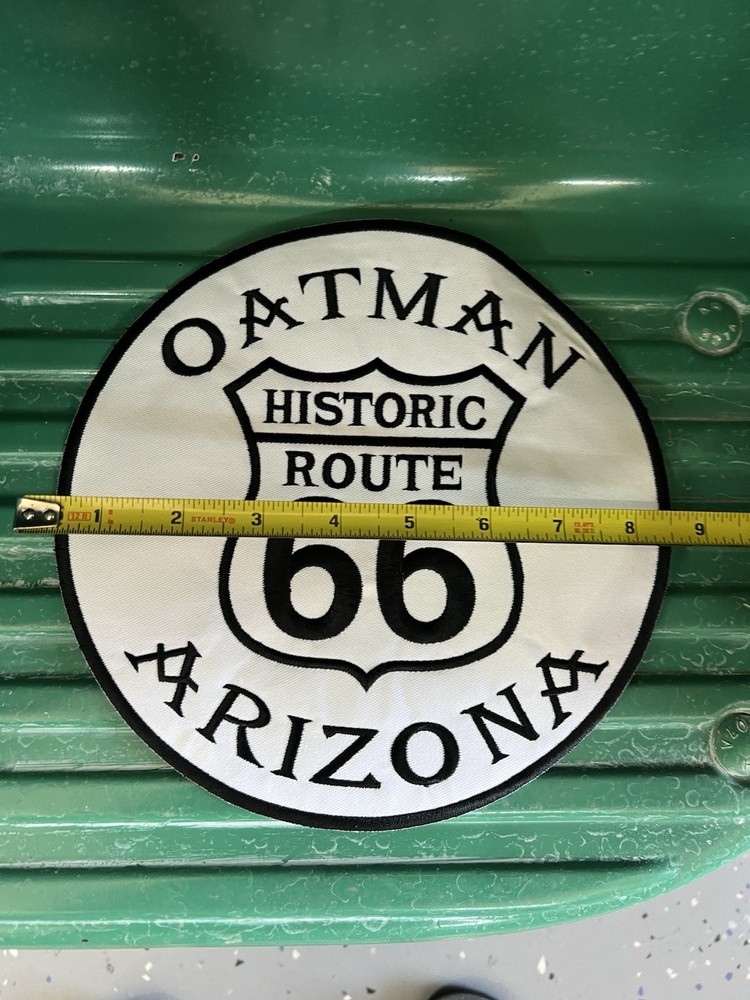 Oatman Route 66 Jacket Patch Iron On