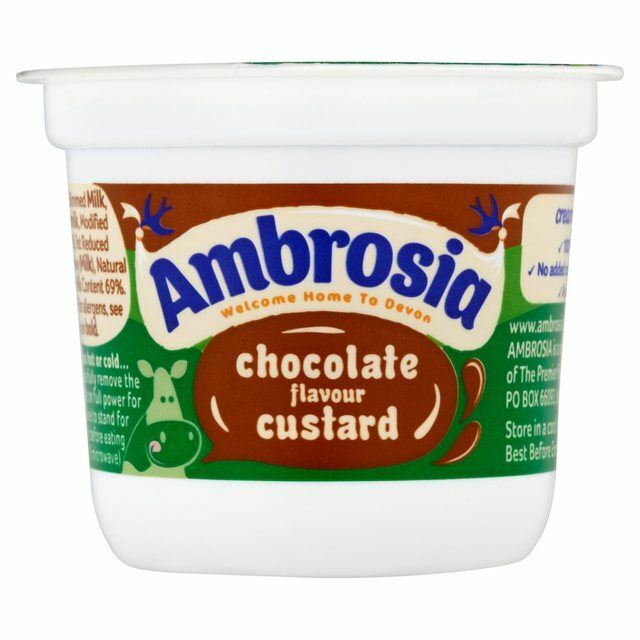 Ambrosia Chocolate Flavour Devon Custard - 120g (0.26lbs)