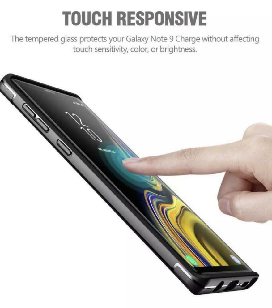 2X Samsung Galaxy Note 8 & Note 9 Case Friendly Tempered Glass Screen Protector