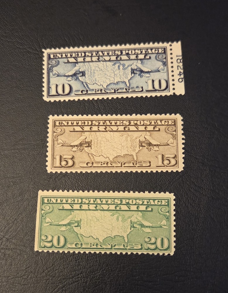 US Scott C7 - C9