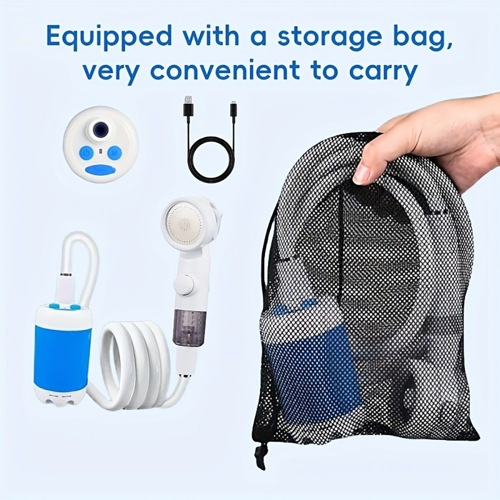 Portable Compact Waterproof Durable Efficient Outdoor Multi-Function Shower Pump