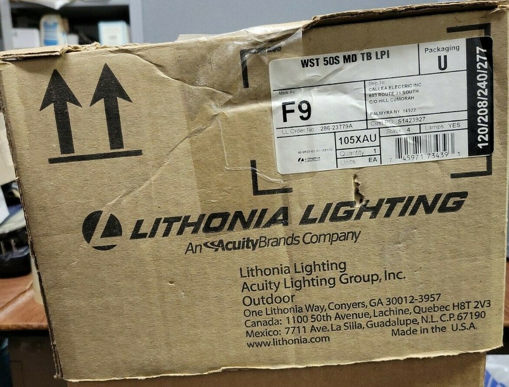 Lithonia Lighting WST 50s MD TB LPI Architectural Sconce