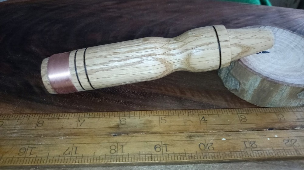 Red Oak Socket Chisel Handle - USA Handmade Valkyrie Wood Tools