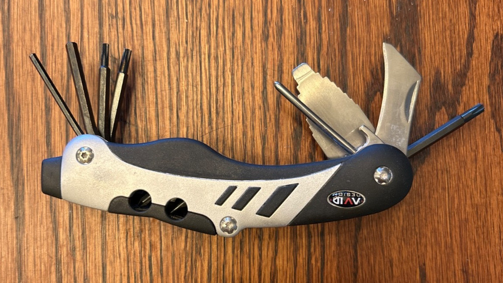 AVID Design Gun Tool World's #1 Shooters Multi-Tool. 18 tools in 1 Pre-Owned