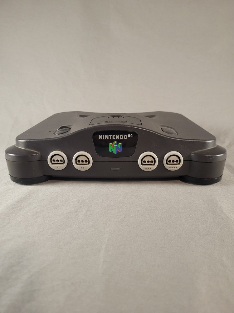 Nintendo 64 N64 Console - NUS-001 - Cords & Controller - Tested!