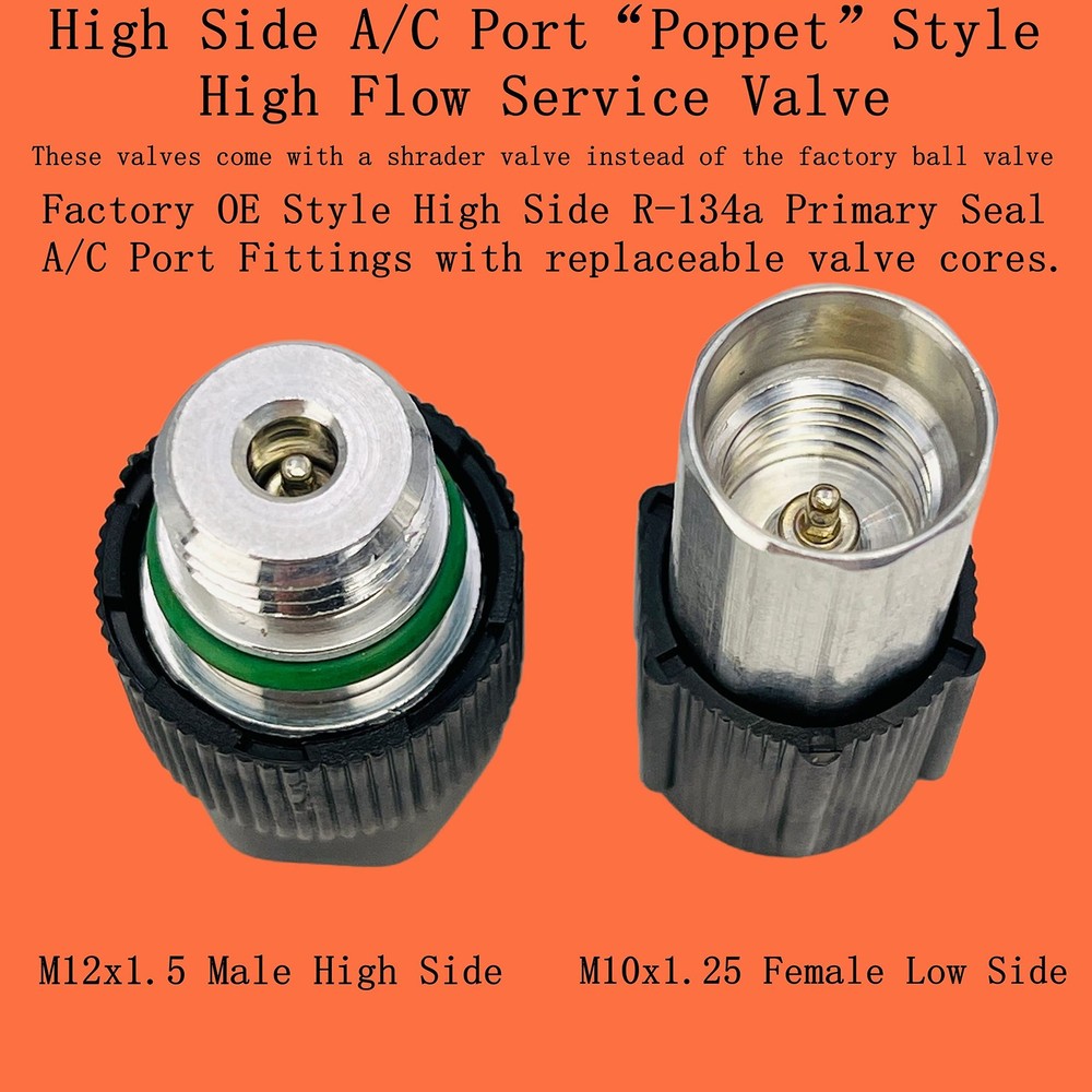 Air Conditioning Valve Core Kit | Cap & A/C System & Seal Kits