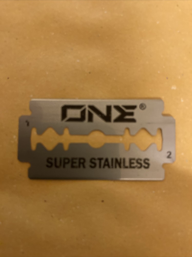 5 Double Edge Razor Blades, Vertice One Super Stainless