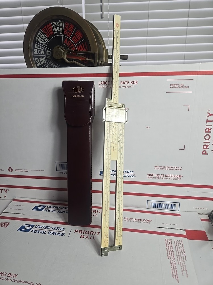 Post 1460 Versalog Slide Rule + Case
