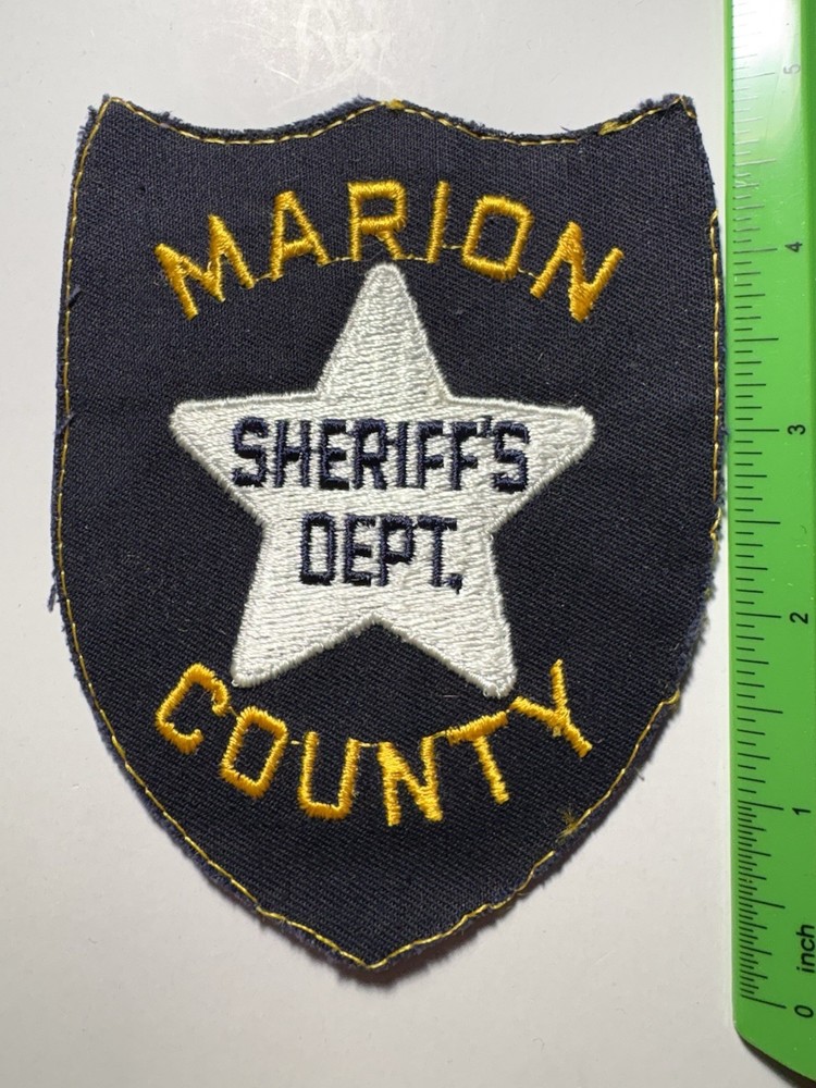 Marion County Florida Sheriff Patch ~ Obsolete