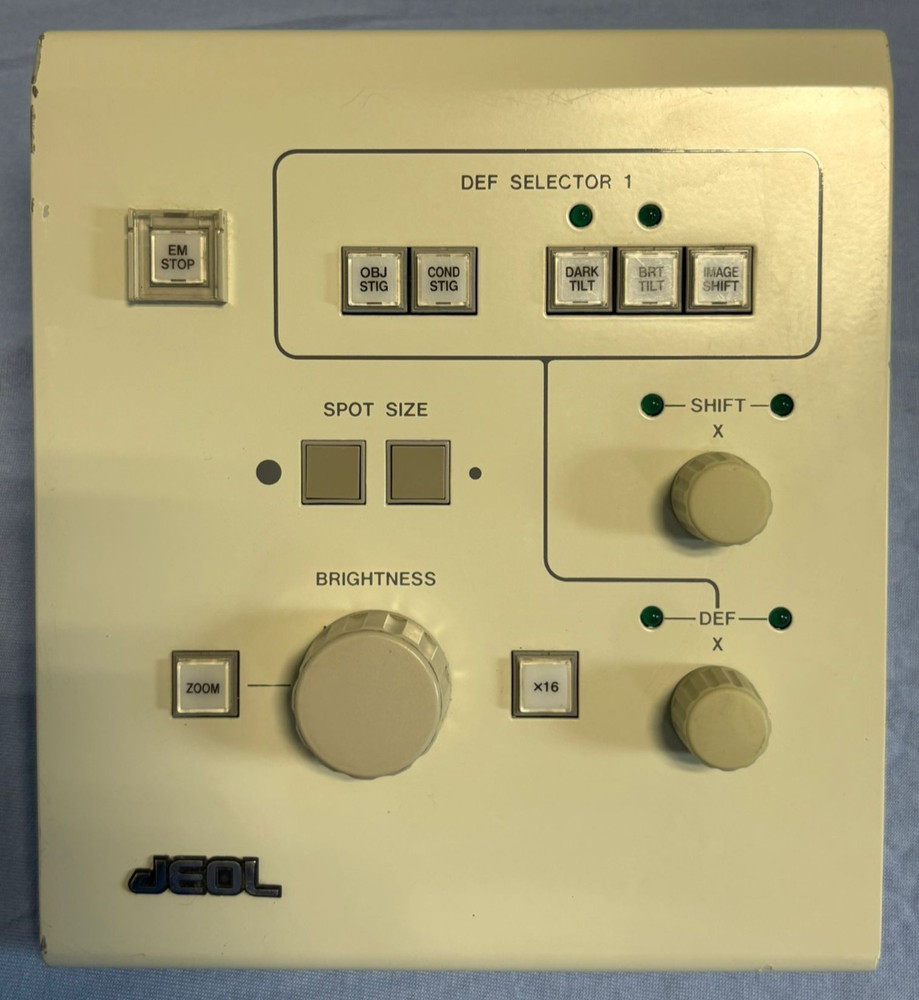 Jeol Left Control Panel for JEM-1011 TEM Microscope