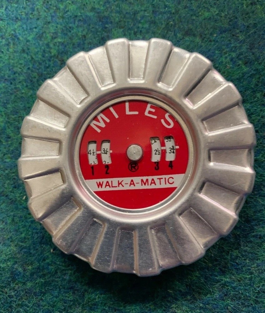 Vintage 1970 Walk-A-Matic Pedometer