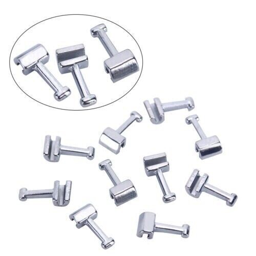 50Pcs Dental Ortho Stainless Steel For Rectangular/Round Wire Crimpable Hook
