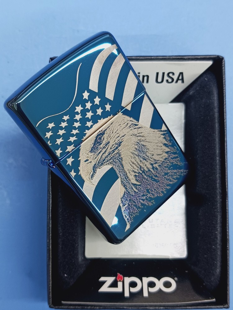 Zippo Allegiance Sapphire 21190