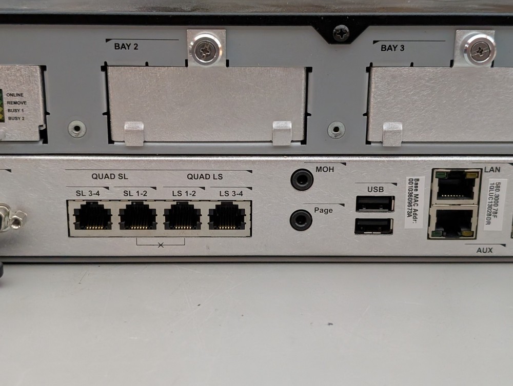 Mitel HX Controller 580.1003 Module Phone System Processor with Power Supply