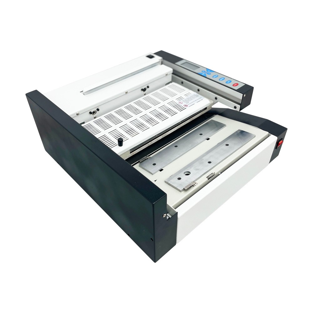 Glue Book Binding Machine 110V Automatic Hot Glue Book Binder With LCD screen