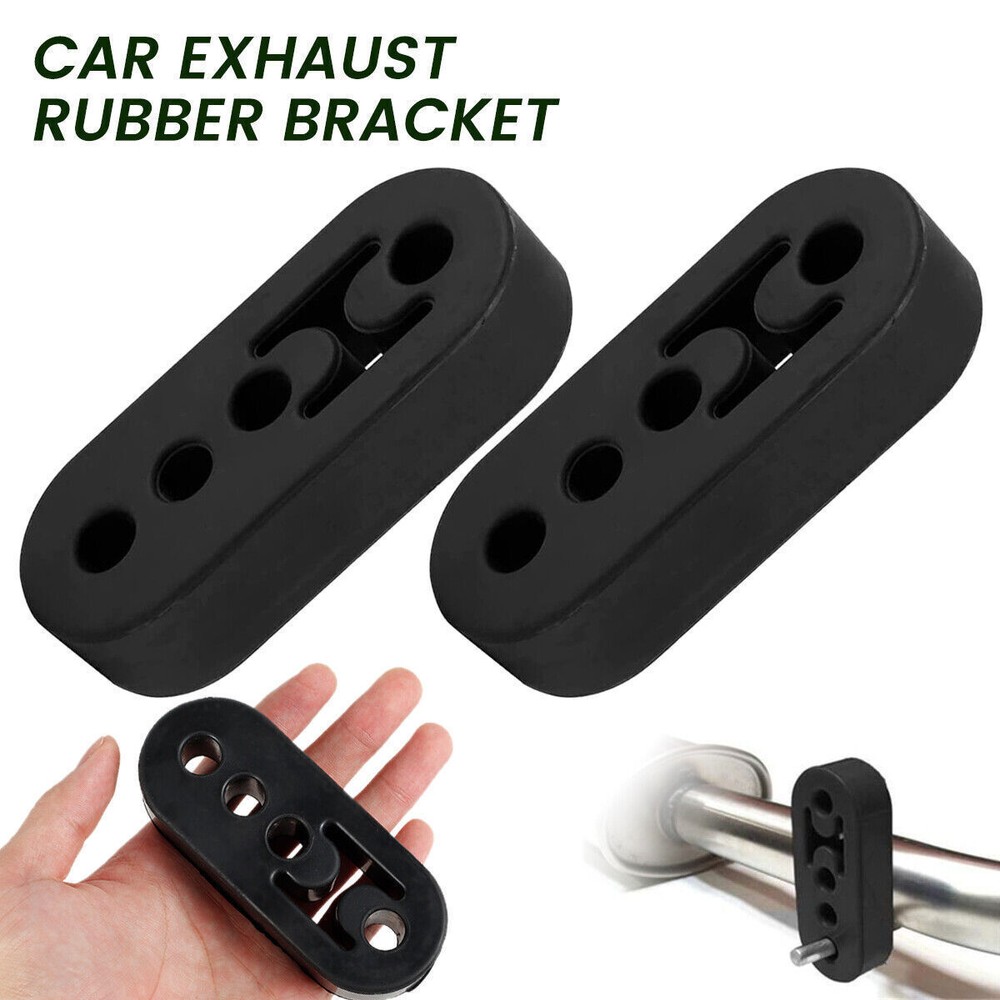 4× Performance Polyurethane Rubber Exhaust Hangers Adjustable Muffler Universal