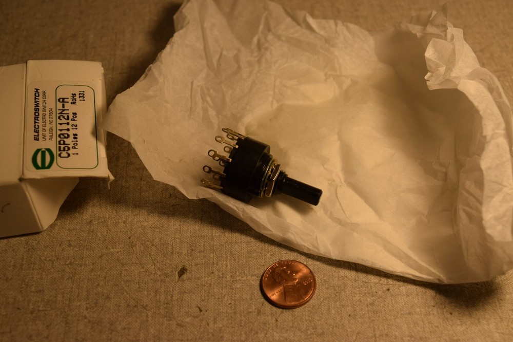 Electroswitch C5P0112N-A Rotary Switch