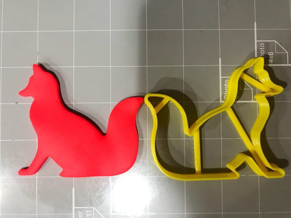 Fox Cookie Cutter - Choose Your Size